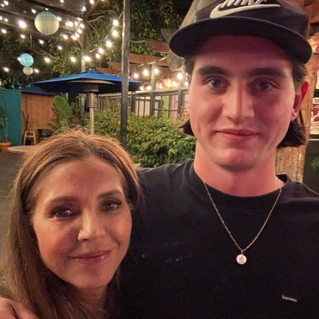 カリスマ・カーペンターのインスタグラム：「Happy National Son’s Day. I love you, you are the light of my life!」