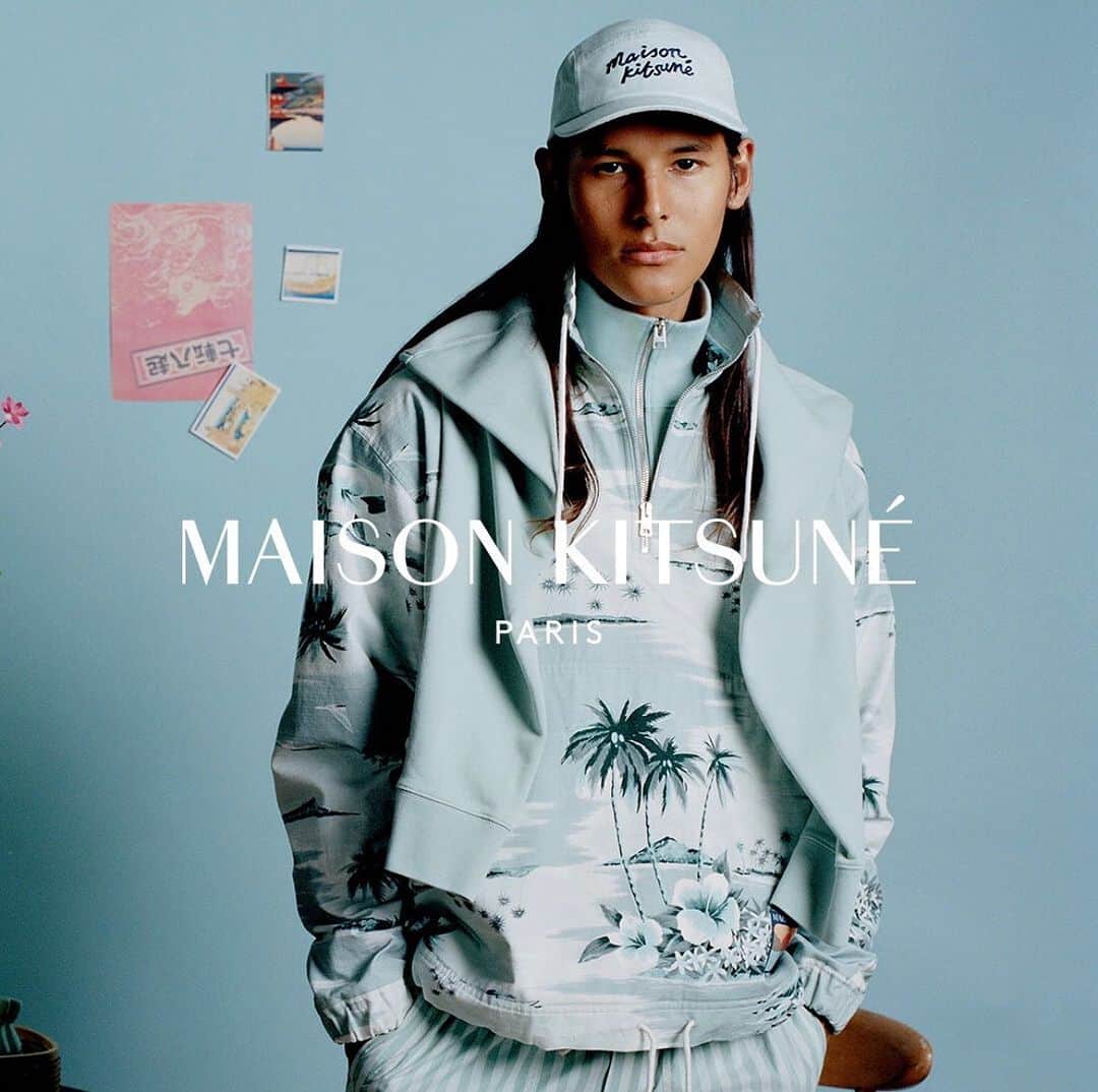 黒木理也のインスタグラム：「ENDLESS SUMMER s/S24 collection #maisonkitsune」