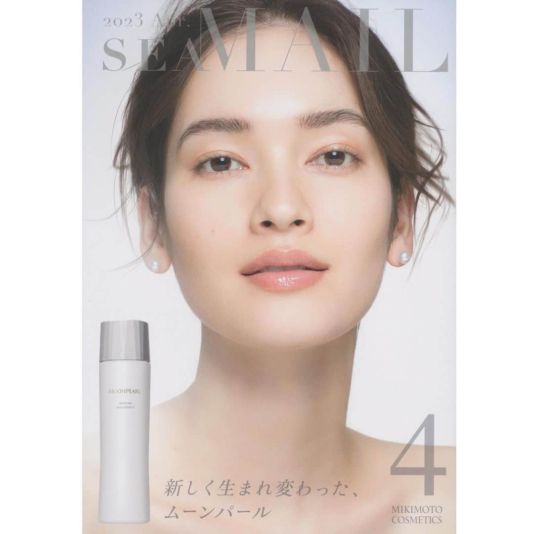 エリサのインスタグラム：「MIKIMOTO COSMETICS🤍」