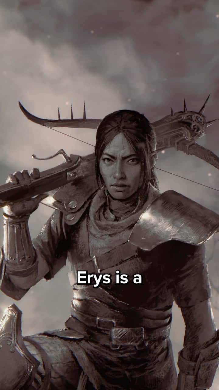ジェンマ・チャンのインスタグラム：「Just a few weeks left.. Had so much fun playing Erys for Diablo IV Season of Blood. Slay with her in Sanctuary October 17th 🏹🧛‍♂️   @playdiablo #diablopartner」