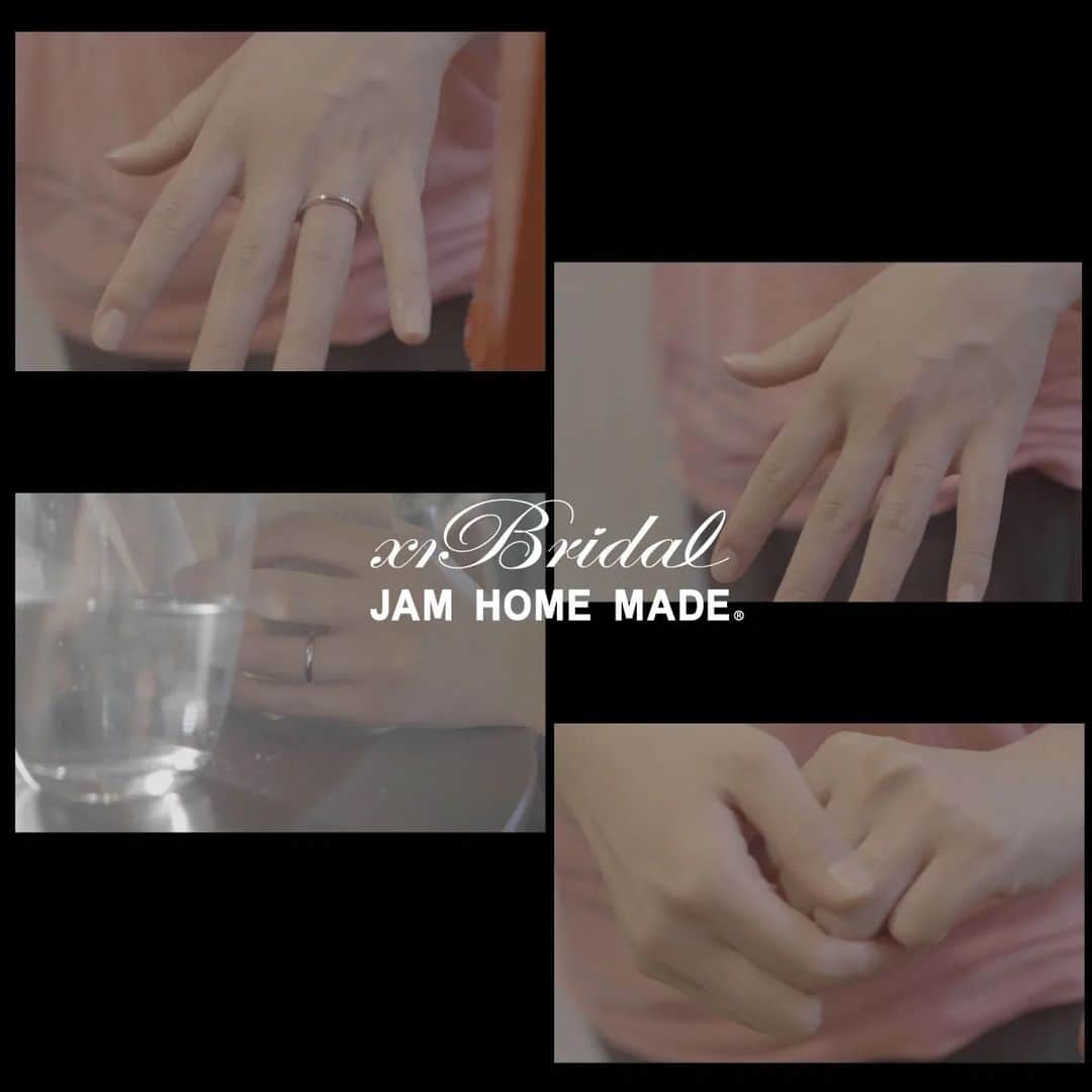のインスタグラム：「バツイチさん専用結婚指輪 『 JAM HOME MADE - バツイチBRIDAL 』 2023年9月29 日（ 金 ）より販売開始」