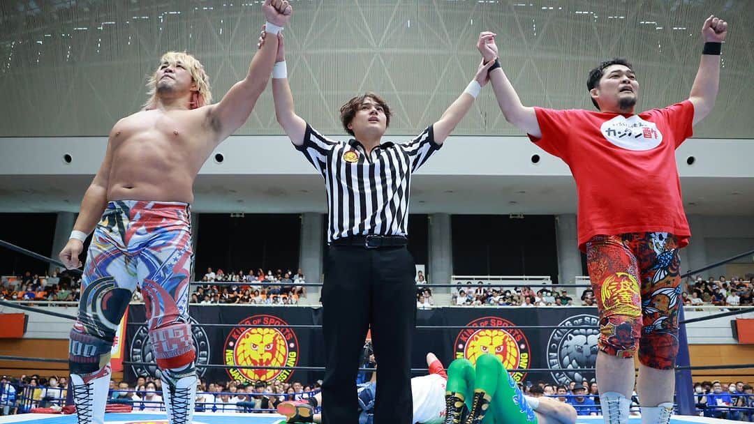 新日本プロレスさんのインスタグラム写真 - (新日本プロレスInstagram)「矢野 通の敏腕交渉術が炸裂💰 株式会社Mizkanの「カンタン酢™」が ジュニアタッグの祭典&大阪ビッグマッチの冠スポンサーに🦁 #PR #カンタン酢 #njpw」9月29日 10時48分 - njpw1972