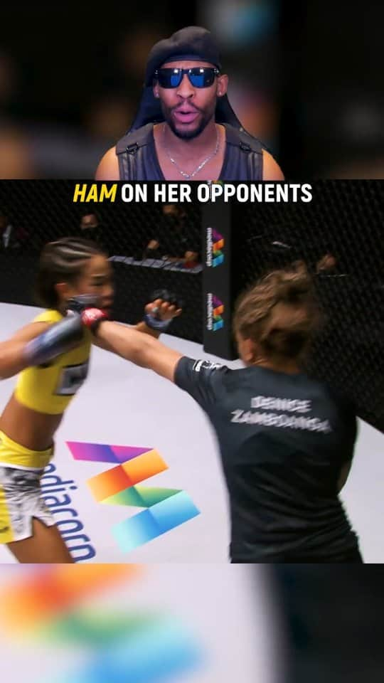 ハム・ソヒのインスタグラム：「Savage 🔥 Stamp and Ham Seo Hee throw down for the ONE Interim Atomweight MMA World Title in less than 24 hours! 🏆 Who you got? @stamp_fairtex @ham.zzang⁠ ⁠ Video credit: @wakandansavage ⁠ #ONEFightNight14 | Friday at 8PM ET⁠ 🇺🇸🇨🇦 Watch live on Prime 👉 Link in bio⁠ 🌍 Live TV broadcast in 190+ countries (check local listings)⁠ 🌍 Also available on Watch.ONEFC.com (geo-restrictions may apply)⁠ 🌍 Also available on ONE YouTube and ONE Facebook (geo-restrictions may apply)⁠ ⁠ #ONEChampionship #MartialArts #MMA」