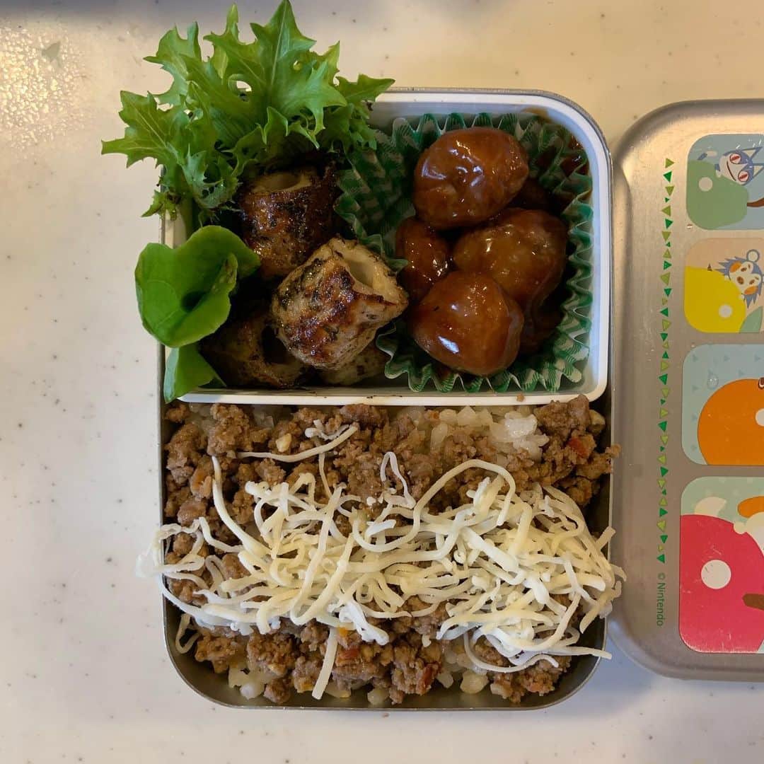 Boseのインスタグラム：「お弁当作って送り出したら、飛行機に乗って阿蘇ロックに向かう。 #ゲバたん弁当 #阿蘇ロックフェスティバル2023」