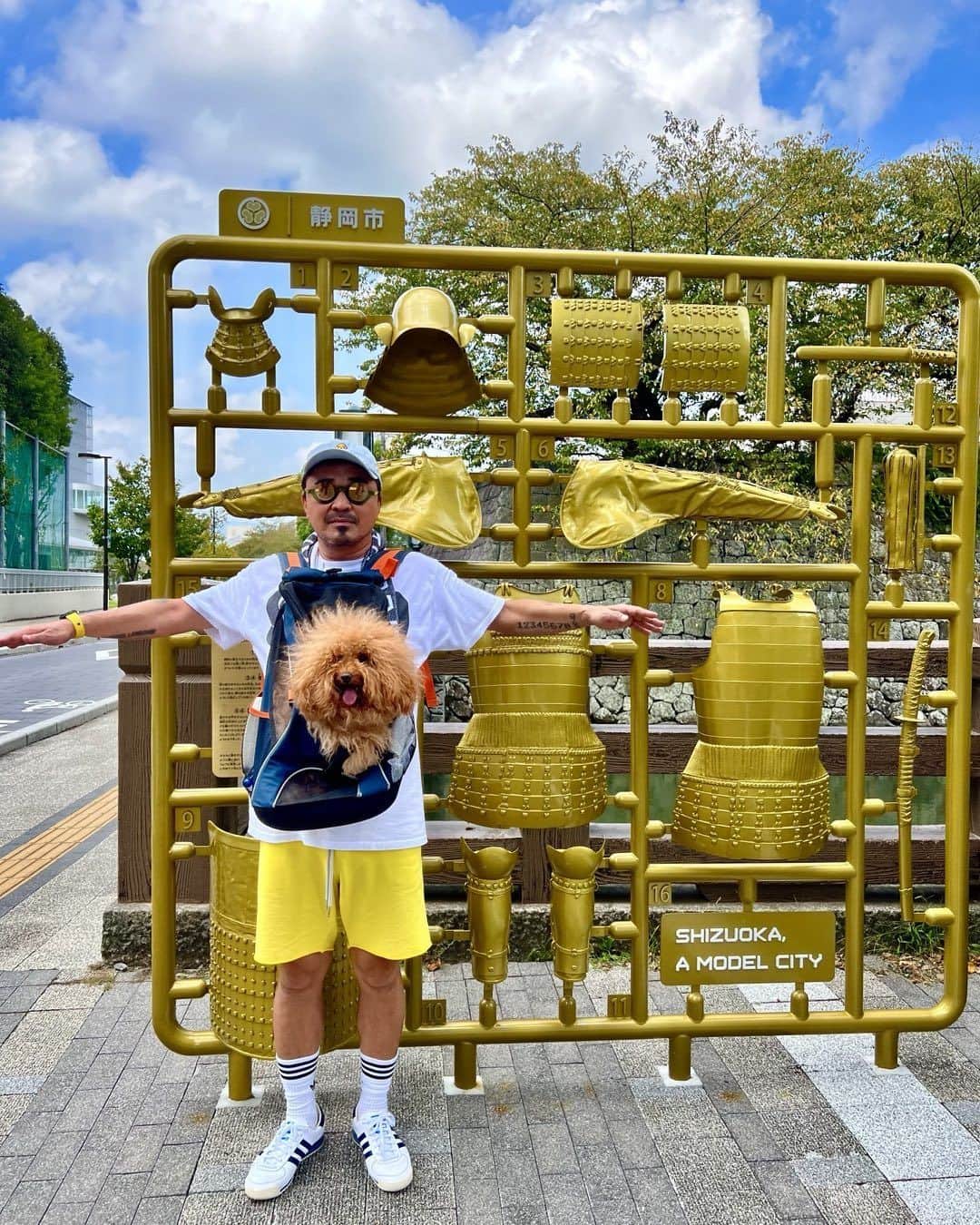 石野卓球のインスタグラム：「駿府城公園」