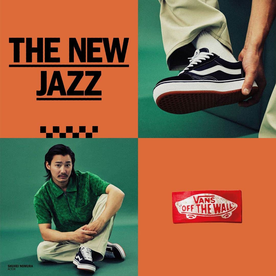 ヴァンズさんのインスタグラム写真 - (ヴァンズInstagram)「00年代に登場したV2000. NEW JAZZが、初の復刻リリース。  VANSのクラシックアイコンであるOLD SKOOLのシルエットを受け継ぎ、当時を知る人には懐かしくもあり、今見ると新しい1足。ブランドキャンペーン「THIS IS OFF THE WALL」に出演した俳優・野村周平がキービジュアルに再び登場。  V2000. NEW JAZZ の復刻モデルは2023年9月29日 (金) より販売開始。 詳しくは、www.vans.co.jpをチェック。  @qs86_shuhei」9月29日 12時01分 - vansjapan