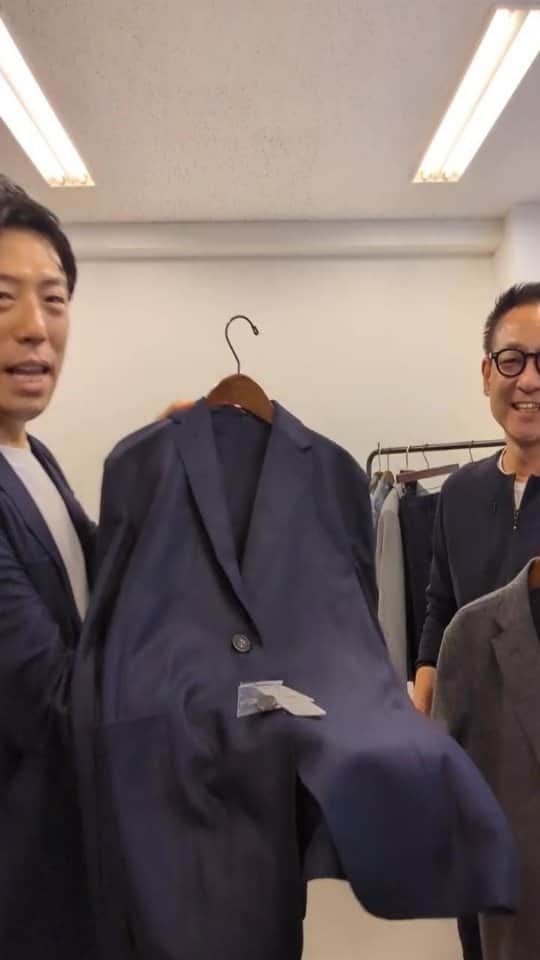 Factelier(ファクトリエ)のインスタグラム：「メンズ新商品！ウールバランサーキュラーセットアップをご紹介」