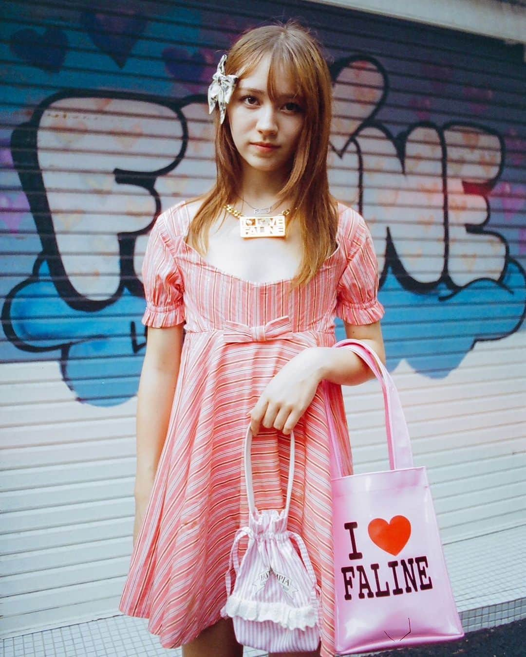 falinetokyoのインスタグラム：「📸 @nathalie.scarlette  🧚🏻‍♀️ @_beniiiiiiiiii_  Styling by @babymaryfaline   Faline Tokyo Pop-Up 伊勢丹新宿本館2F 9/26-10/3」