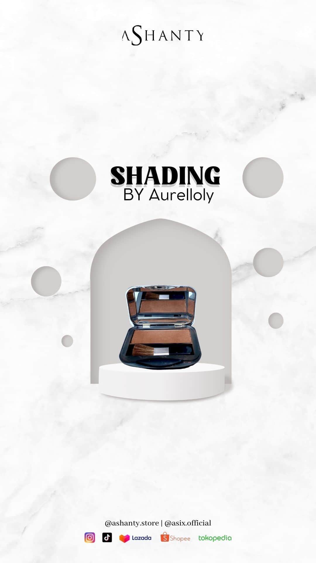 ASHANTY BEAUTY CREAM OFFICIALのインスタグラム：「Shading adalah teknik membaurkan contour di bagian area wajah tertentu, sehingga bisa menutupi fitur wajah yang aneh menjadi lebih sempurna.  Untuk melakukan shading sebenarnya enggak susah, asalkan kita tahu area mana aja yang perlu di contour biar terlihat lebih tirus dan kecil, nih.  Blush Shading by Aurelloly ini yang paling best seller loh di @ashanty.store yuk buruan checkout sebelum kehabisan.  Untuk info & pemesanan bisa klik link di bio ya🥰  #makeupideas #makeup #makeupashanty #ashantycosmetics #aurelcosmetics #ashanty」