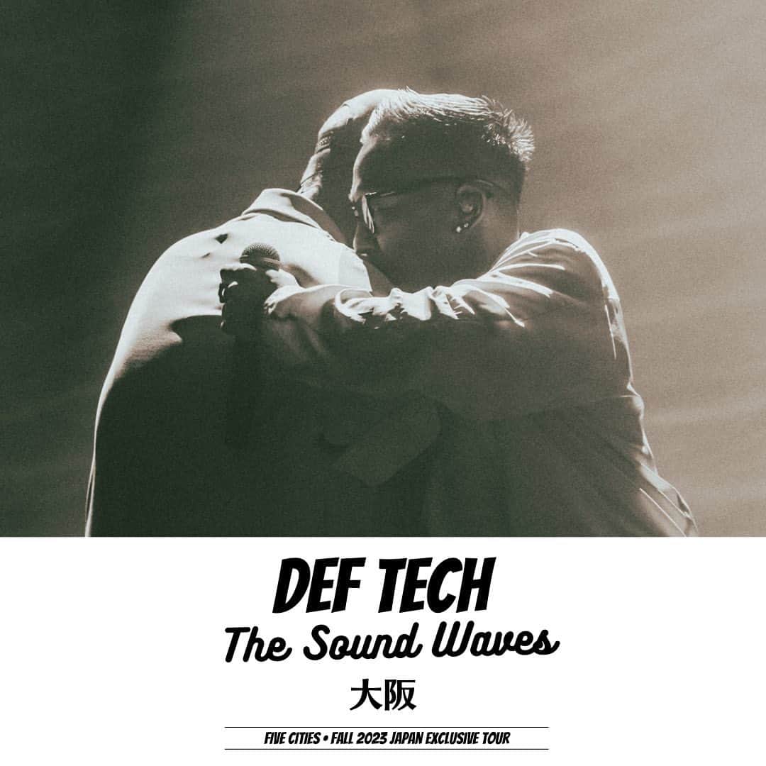 Def Techのインスタグラム：「Def Tech The Sound Waves Tour 2023 Day4 OSAKA!!  9/29（金）大阪：オリックス劇場 Thank you so much to everyone in OSAKA! See you next time!!  #DefTech @deftech  @microfromdeftech  @shen037   ▼Team Def Tech @nagacho_gt  @djhirakatsu  @kazuki_isogai  @kumaigoro  @dubmasterx   Photo & Movie｜ @umi_hayato  SNS Movie｜ @sana_0811_   ▼Respect Dancer @krowmasa  @abeyan01  @babykonkrete_lilkrow  @miko_nakajima   #TheSoundWavesTour  ＝＝＝＝＝ Def Tech The Sound Waves Tour SNSキャンペーン実施中！  Instagramで「ツアー参加の思い出」を大募集！ ハッシュタグ #DefTech #TheSoundWavesTour 2つを付けてフィード投稿してね！ 抽選で”30名”に”ステッカー”をプレゼント！当選者には、公式アカウントからDMにてお知らせします。  ▼応募期間 2023/09/15 ～ 2023/10/02  ＝＝＝＝＝ Def Tech The Sound Waves Tour 2023  ▼ 開催日程 9月15日（金） 愛知：日本特殊陶業市民会館 ビレッジホール 9月17日（日） 千葉：市川市文化会館 大ホール 9月28日（木） 東京：TOKYO DOME CITY HALL 9月29日（金） 大阪：オリックス劇場 10月1日（日） 福岡：福岡国際会議場 メインホール」