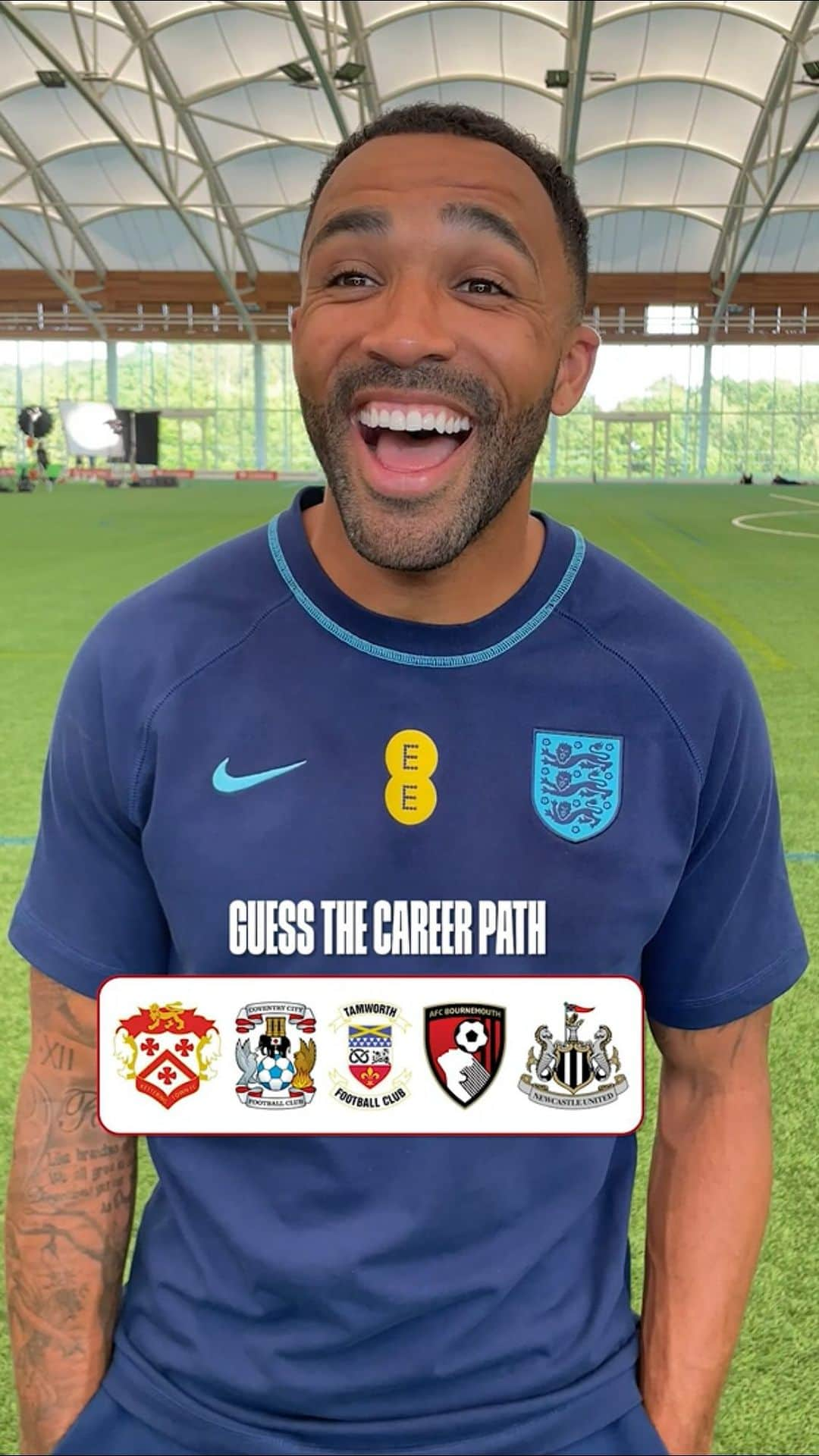 カラム・ウィルソンのインスタグラム：「Guess the career path – with @callumwilson! 🛣️」