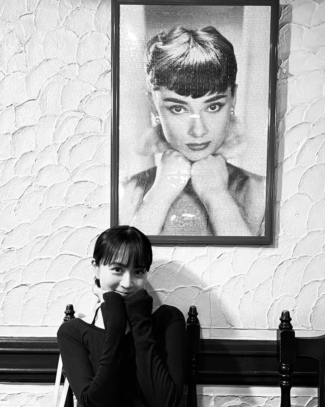 比嘉愛未のインスタグラム：「Audrey is my role model♡」