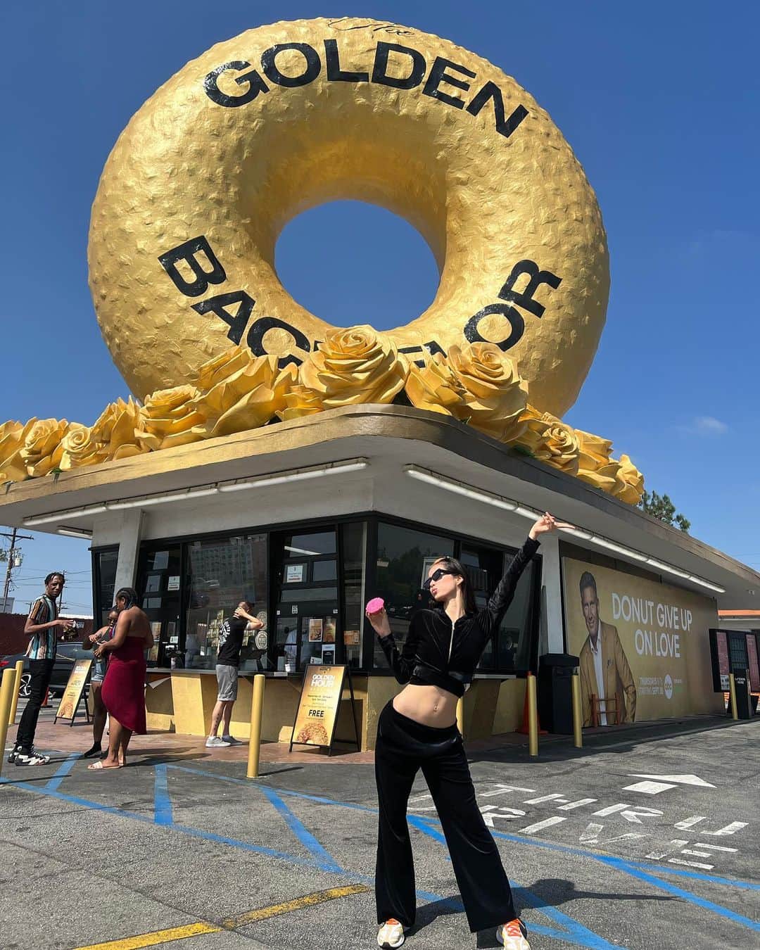 のインスタグラム：「🍩 #randysdonuts #ランディーズドーナツ #losangeles #sorin」