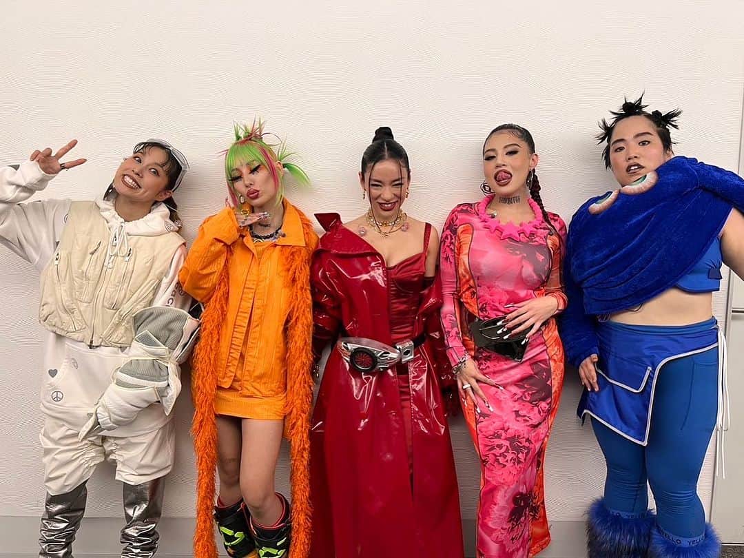 AIのインスタグラム：「最高の時間  #BBB #感謝 #ｍステ  @off____white  @courreges  @balmung_tokyo  @senso」