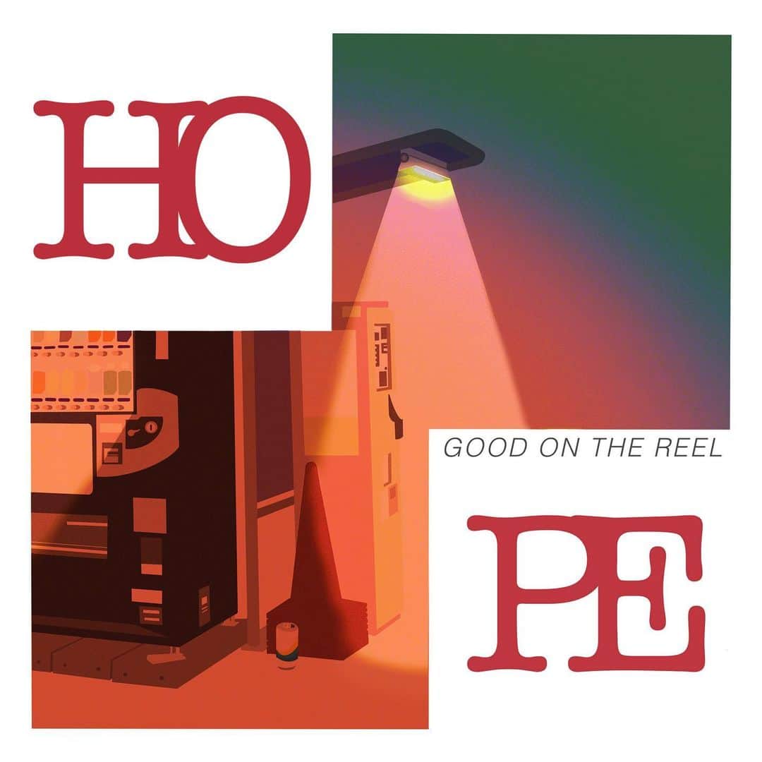 岡崎広平のインスタグラム：「新曲「HOPE」配信中です。 ちの詞うさみ曲おかざきジャケ。 ｿｺﾝﾄｺ宜しく。」