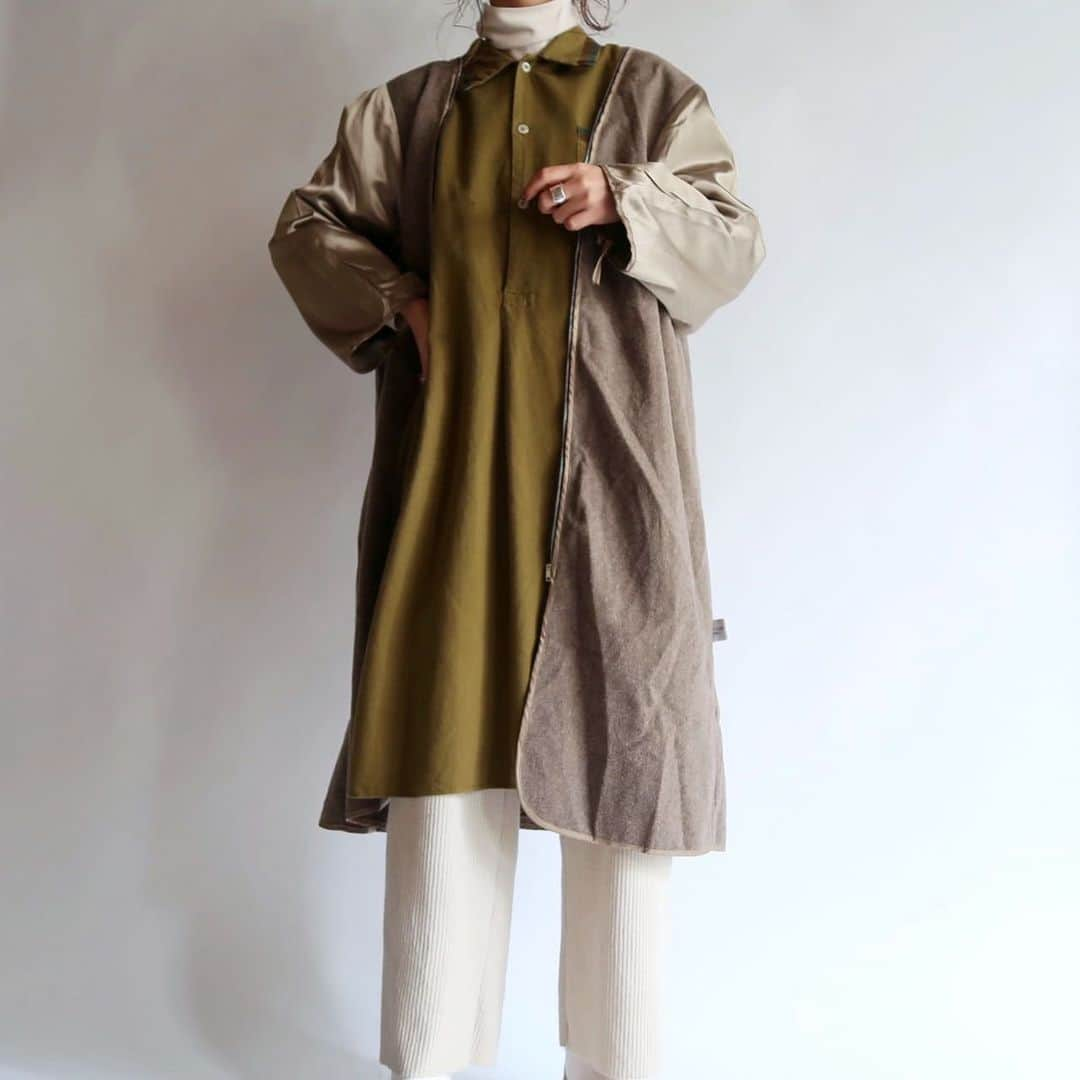 TheSunGoesDownのインスタグラム：「london fog liner coat /u.s.a  staff 157cm」