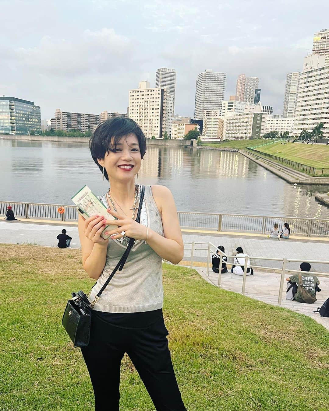 いかりさとみさんのインスタグラム写真 - (いかりさとみInstagram)「LIVE前の浮かれたあれこれ(^^)♪  #postmalone #tokyo #有明アリーナ」9月29日 17時25分 - satomi_ikari