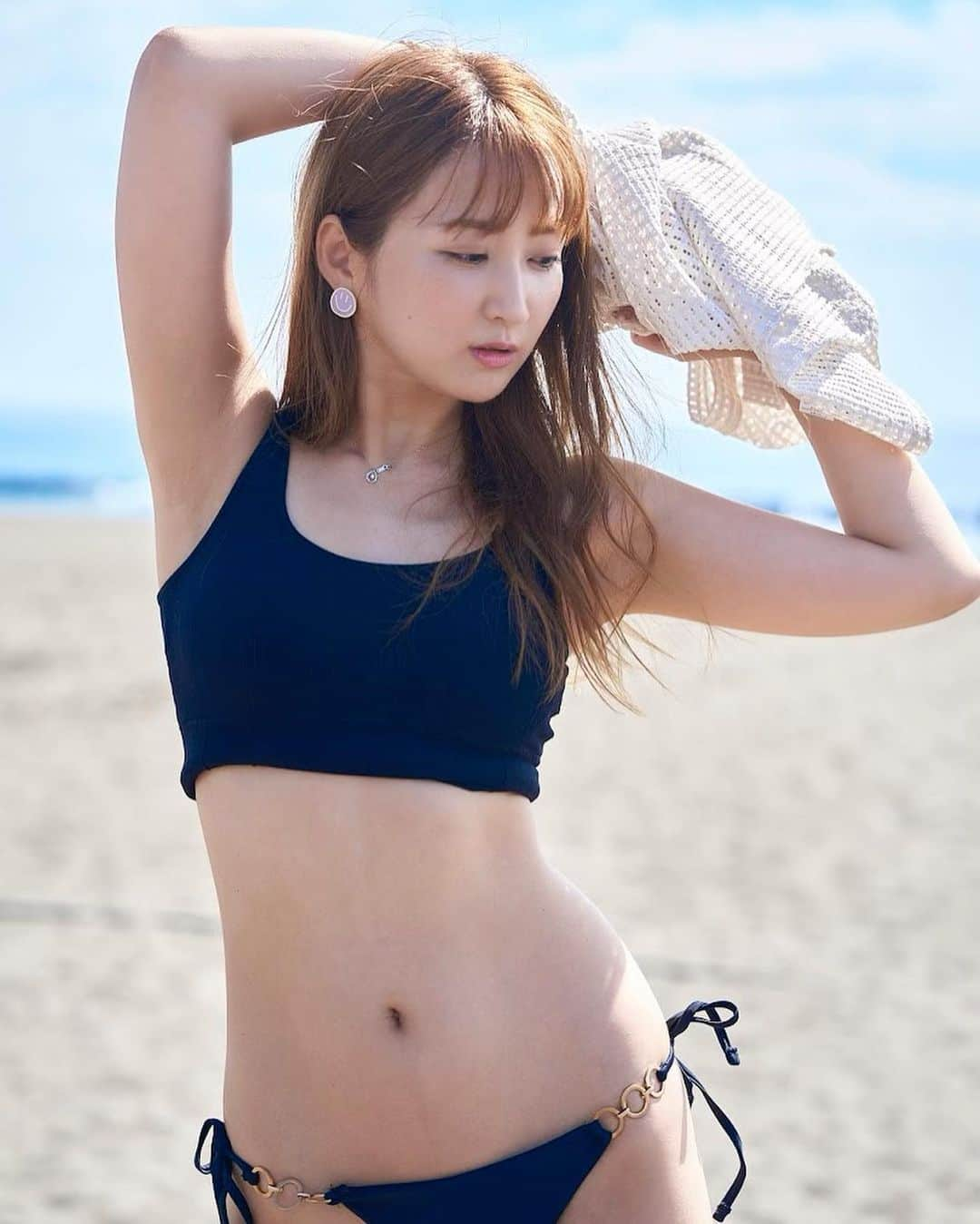 宮崎華帆さんのインスタグラム写真 - (宮崎華帆Instagram)「_ 湘南ビーチ🏖  📸: @tommy_tommyy______」9月29日 17時33分 - seto09nami