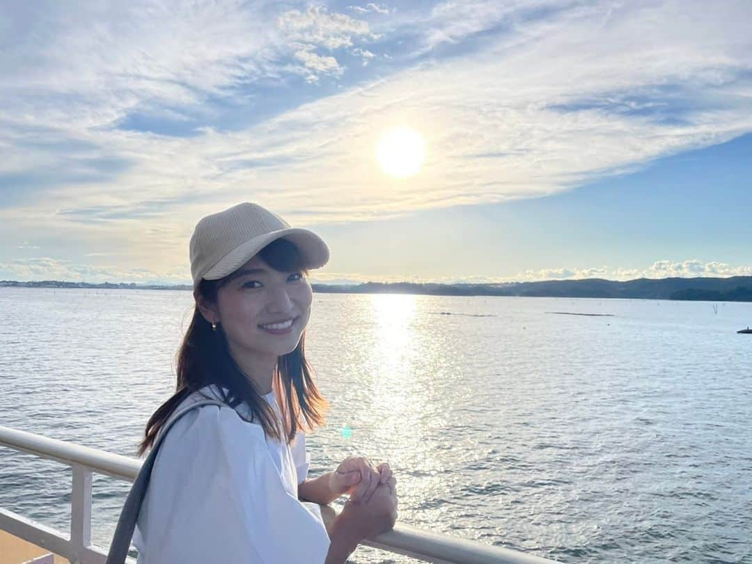 安藤萌々さんのインスタグラム写真 - (安藤萌々Instagram)「☀️😴  #報ステ の #先輩 たちと  #仙台🚢  #松島 #ディレクター の先輩達が撮る写真や動画は(特に動画)こだわり強めな気がします🤣  #プロ野球 #本拠地 制覇 目指す人  残るは #マツダスタジアム」9月29日 17時43分 - momo_ando_ex