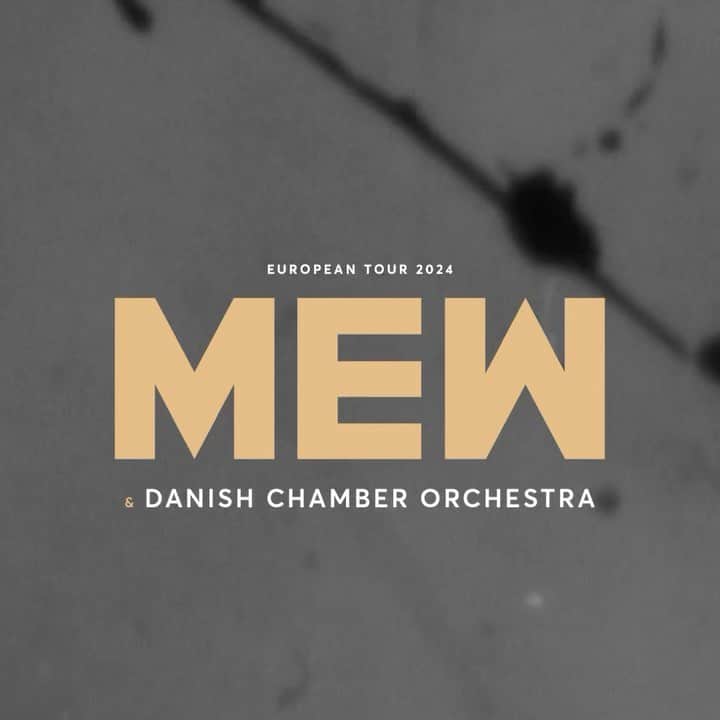 ミューのインスタグラム：「Our shows next year with the Danish Chamber Orchestra are on-sale now! Link in bio.」