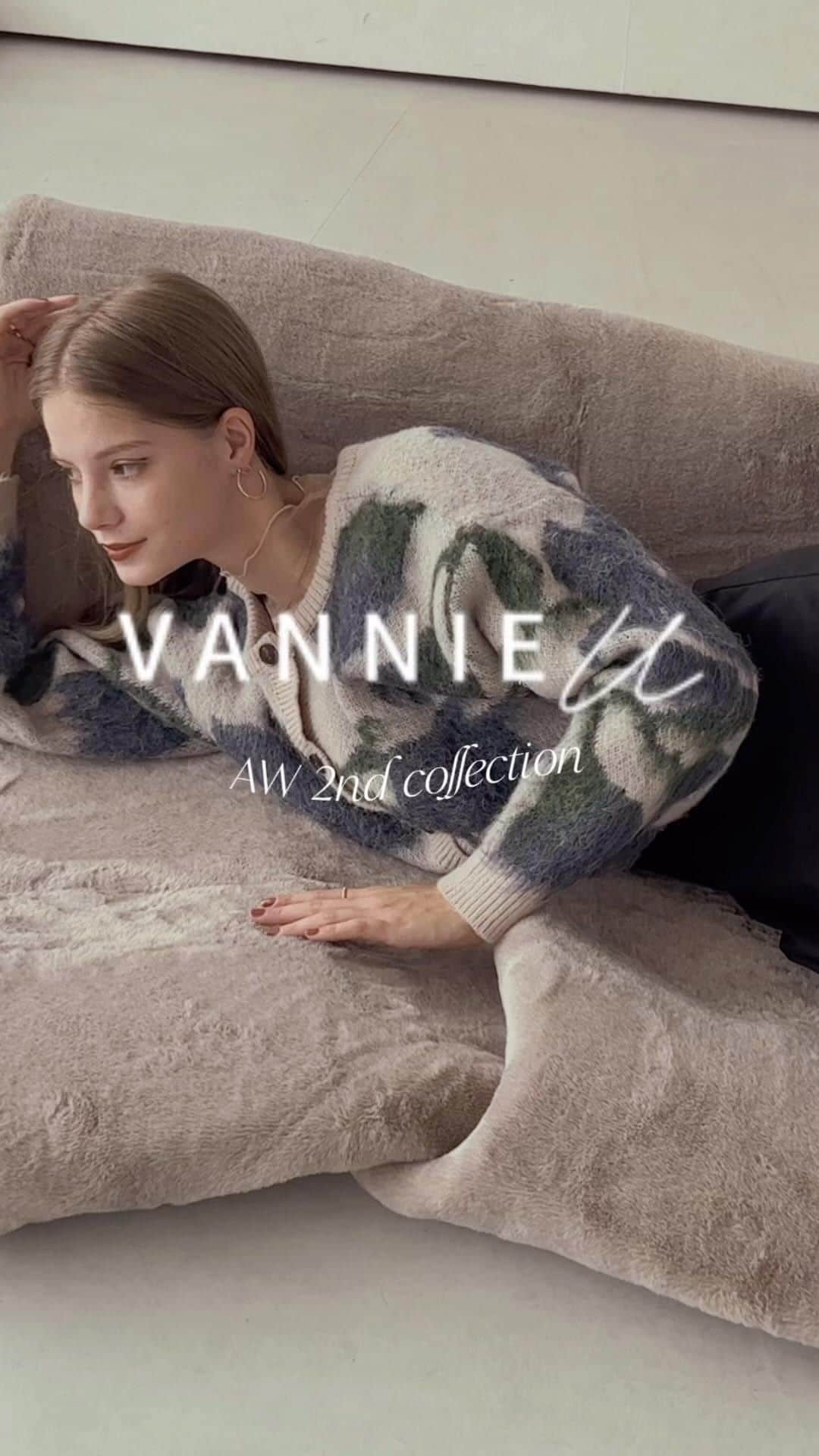 Vannie Officialのインスタグラム：「VANNIE U 23AW 2nd collection . #vannie_u」
