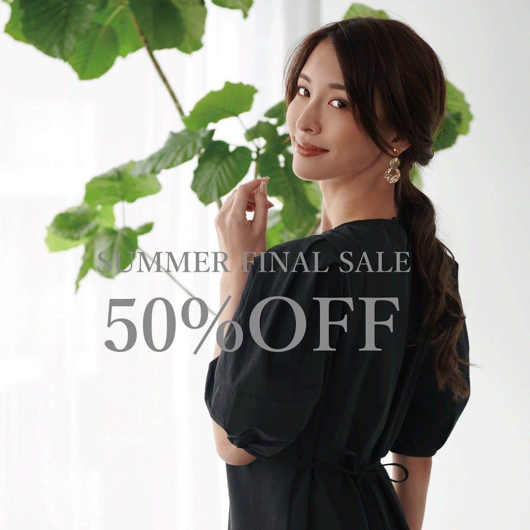 Valmuer表参道のインスタグラム：「FINAL SALE 50%OFF #Valmuer #ValmuerOfficial #gardenbyValmuer #ヴェルムーア #2023summercollection  #springcordinate  #summerlookbook」