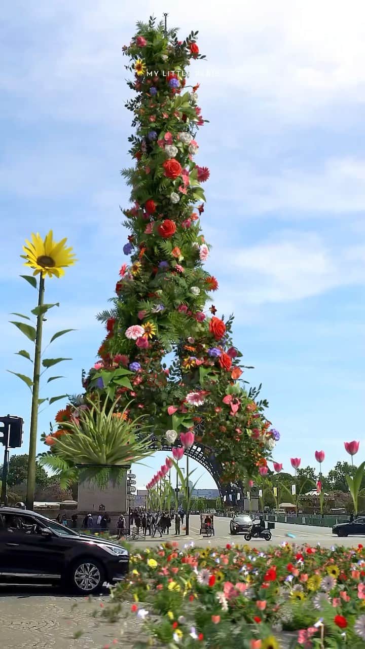 My Little Parisのインスタグラム：「Le 30 septembre, fleurs et plantes content fleurette à la Tour Eiffel ! 🪴💐  Les équipages @lajoiedesfleurs et @maplantemonbonheur ont prévu un bouquet d’animations sur le Green House Boat entre cours de méditation, initiation à l’entretien des plantes d’intérieur, atelier bouquets tendances et tuto Shiboru pour tout savoir de la peinture végétale.   Embarquement pour voir la vie en vert. Début du voyage dans le lien en bio. 🔗 (📸Art : @fremdworld @family.booms @ronkijan )」