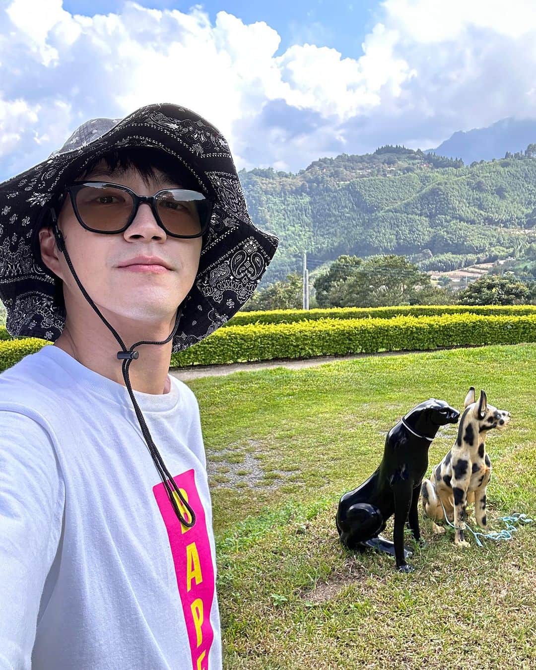 江宏傑のインスタグラム：「祝大家中秋節快樂🎑」