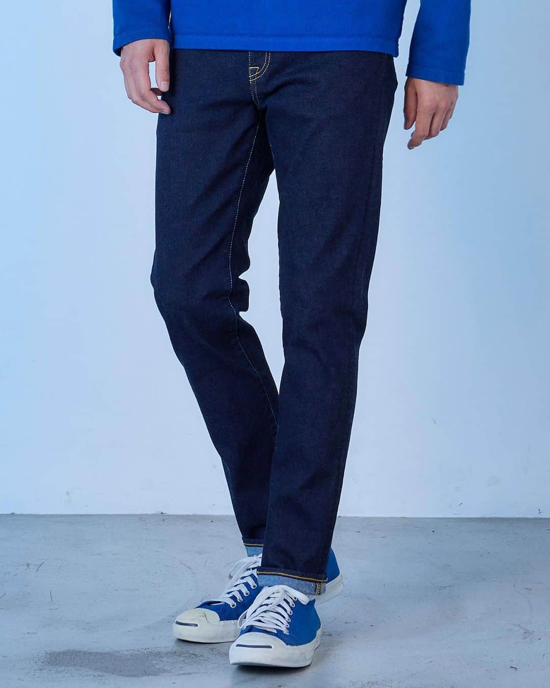のインスタグラム：「.  JAPAN BLUE JEANS 2023 Autumn & Winter Collection  BOTTMS L29 Hyper Stretch Denim   その他　参考商品　  @denimlabo_web   #japanblue #japanbluejeans #kojima #Kurashiki #okayama #denim #jeans #indigo #aging #madeinjapan #madeinokayama  #ジャパンブルー  #ジャパンブルージーンズ #児島 #倉敷 #岡山 #日本製」