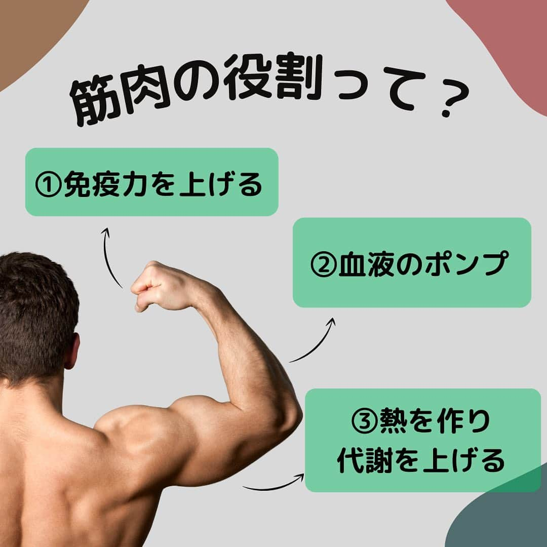 1分間でできる簡単宅トレのインスタグラム：「.  [ 今日は筋肉を考える日 ]  筋肉は体を支え、動かし、エネルギーを生み出す力を持っています✨  健康的な体を維持するために、筋肉を鍛えることは欠かせません。  ぜひ、健康のために体を鍛えるきっかけになりますように！💪💖  #筋肉を考える日 #筋肉 #筋トレ #健康的な体 #筋肉トレーニング #ボディポジティブ #フィットネス #自己成長 #ワークアウト #スポーツ #トレーニング #筋肉美 #健康 #フィットライフ #筋肉意識 #トレーニング日 #ボディケア #筋力トレーニング #体力アップ #自分磨き #アクティブライフ #モチベーション #健康への道 ##B& #ビーアンド #アスリート #アスリート女子 #スポーツ  #スポーツ女子」