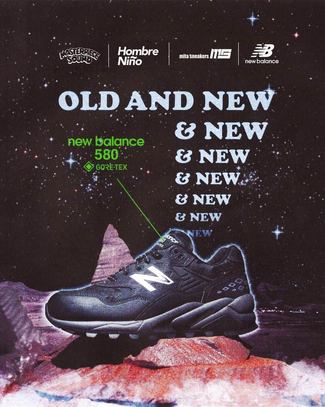 オンブレ・ニーニョさんのインスタグラム写真 - (オンブレ・ニーニョInstagram)「New Balance MT580 "GORE-TEX" "MASTERPIECE SOUND x Hombre Niño x mita sneakers" Available October 7th.  https://www.hombrenino.com #hombrenino #hombreniño #masterpiecesound #mitasneakers #newbalance #newbalance580gtx」9月29日 20時05分 - hombrenino