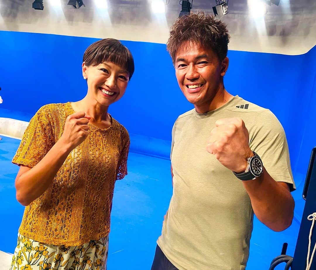 福島和可菜のインスタグラム：「久しぶりに、武井壮さんとご一緒させていただきましたー😆  変わらずパワフルで、百獣の王オーラ全開✨🦁✨素敵ング👍w  10月6日（金） NHK BS1 午後11:20〜午前0:10 ☀️武井壮のスポーツ　プラネット☀️  にゲスト出演させていただきます🥰  別日にも放送予定‼️  素敵なアスリートの方にもたくさんご登場いただきます😍  詳細はまたお知らせしますね📺  やっぱり、  スポーツは最高だ🥰  ぜひ、ご覧下さいなっ🙌  #NHK #番組 #武井壮のスポーツプラネット #スポーツ #Love #sports #百獣の王 #陸上 #アスリート #📺 #🏃‍♂️ #🏃‍♀️ #✨ #❤️ #🏅」