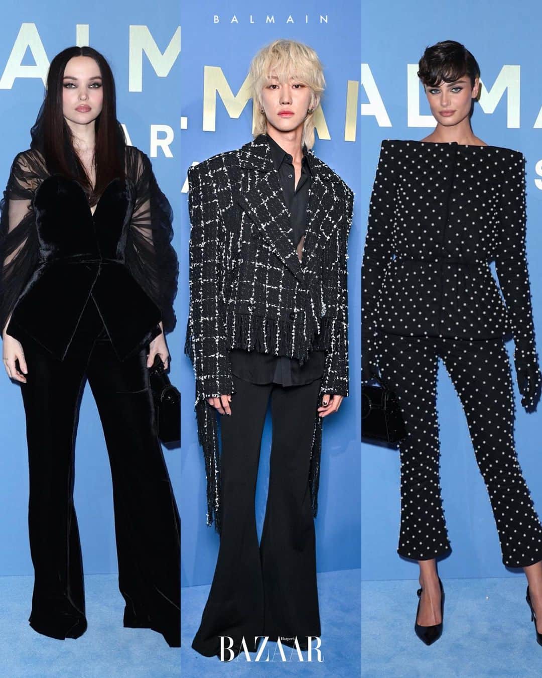 Harper's BAZAAR Japanさんのインスタグラム写真 - (Harper's BAZAAR JapanInstagram)「BLACKPINKジス、ロゼ、SEVENTEENジョシュア、The 8 etc… パリコレクション前半戦の来場セレブスナップをお届け📸  Photo : Getty Images  #dior #saintlaurent #jisoo #rose #blackpink #blackpinkjisoo #blackpinkrose #seventeenthe8 #杏 #gominsi #sabrinacarpenter #新木優子 #naomiwatanabe #渡辺直美 #aespagiselle #nctmark」9月29日 20時10分 - harpersbazaarjapan
