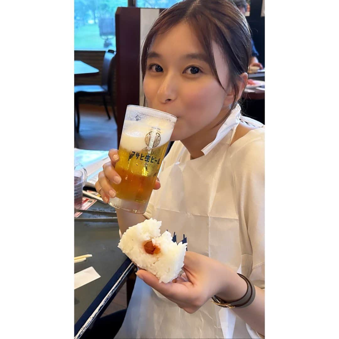 芳根京子さんのインスタグラム写真 - (芳根京子Instagram)「気付いたら夏が終わってる...？ 載せてなかった夏の思い出たち一気に載せちゃえ🚗🍦🍺🍙🍖　 マルエフ×おにぎりはジンギスカンもいましたー。最高っ！」9月29日 20時24分 - yoshinekyoko