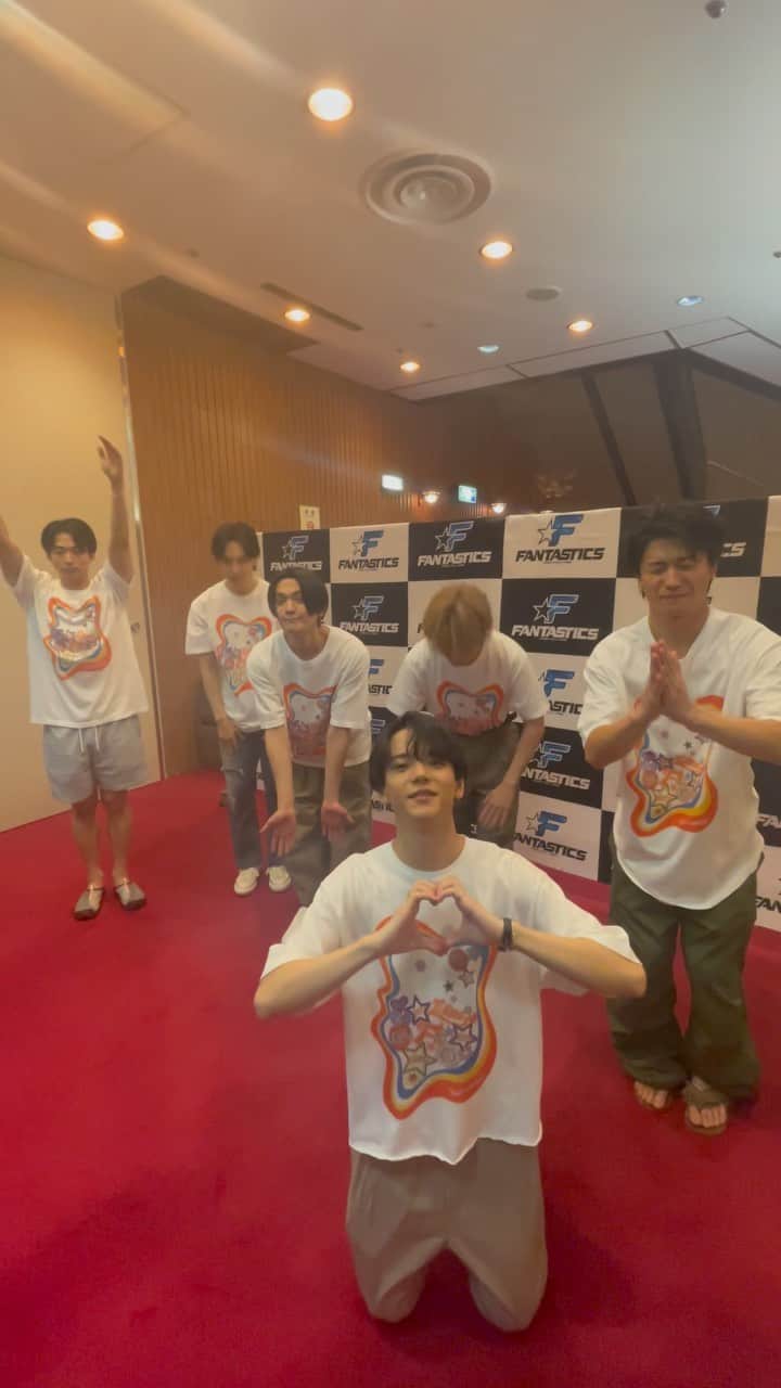 FANTASTICS from EXILE TRIBEのインスタグラム：「BACK TO THE MEMORIES PART3 追加公演  東京2日目 ありがとうございました🎪  #FANTASTICS  #FANTASTIC6  #BTTM」