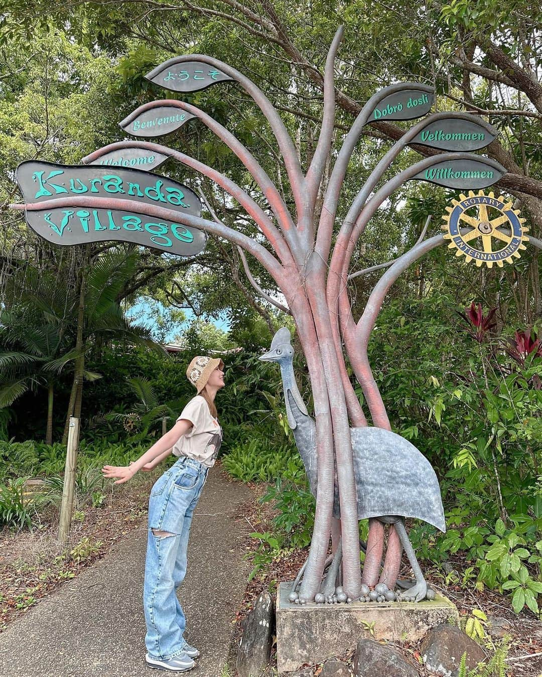 水越愛華さんのインスタグラム写真 - (水越愛華Instagram)「📍Kuranda Village   #cairns #kurandavillage #australia  #ケアンズ #キュランダ #オーストラリア #holiday」9月29日 21時17分 - iamemika21