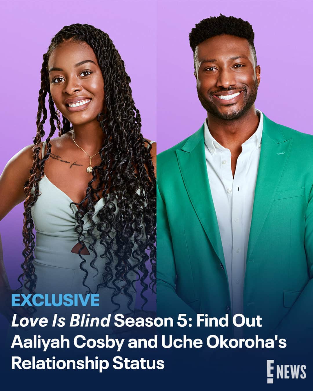 E! Onlineさんのインスタグラム写真 - (E! OnlineInstagram)「#LoveIsBlind gave us the twist no one saw coming. 👀 Aaliyah reveals if she regrets leaving the pods after finding out about Uche's prior relationship with her BFF at the link in bio. (📷: Netflix)」9月29日 22時00分 - enews