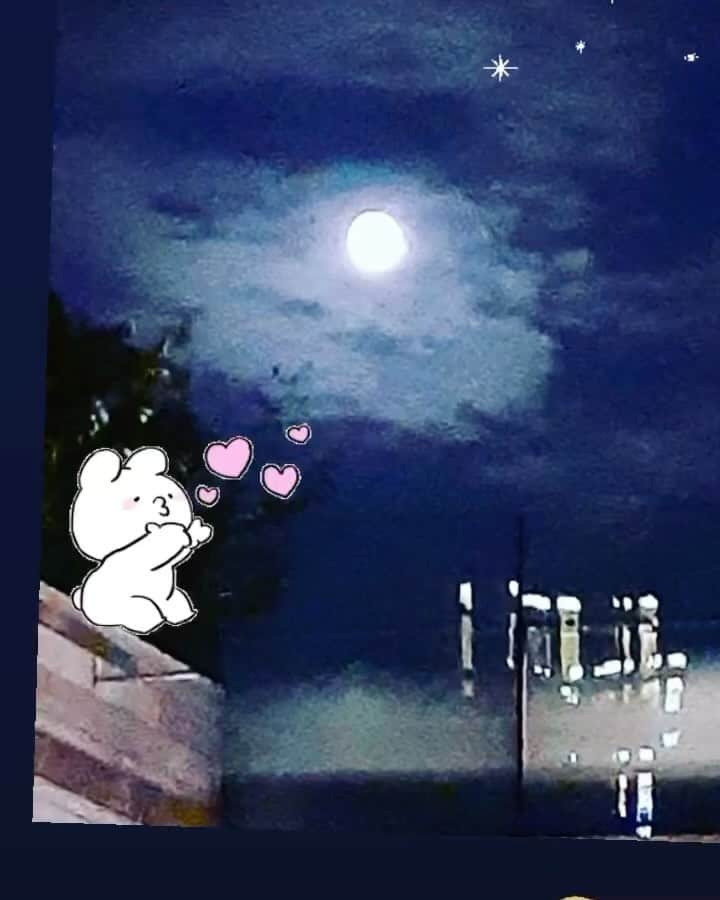 平子理沙のインスタグラム：「今晩は、満月ですね🐇🌕  #満月🌕#fullmoon #lifestyle#fashion#beauty#risahirako#平子理沙」