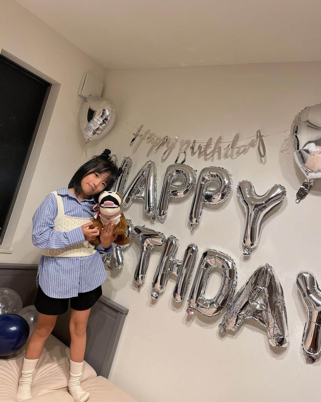 くーちゃんさんのインスタグラム写真 - (くーちゃんInstagram)「くーちゃん今日誕生日でした🎂みんなお祝いメッセージいっぱい送ってくれてありがとう🙏✨」9月29日 21時44分 - morike_wani_kuchan
