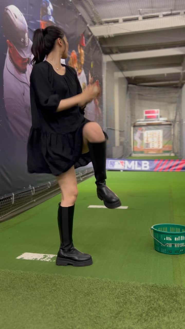 青野楓のインスタグラム：「れっつごー  #野球#baseball#야구#棒球##bóngchày#बेसबॉल」