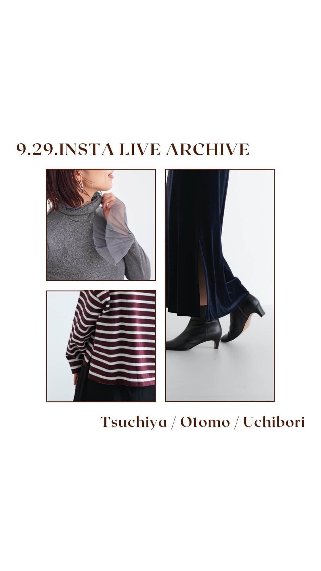 le. coeur blancのインスタグラム：「9.29 staff real buy uchibori:167cm/骨格ウェーブ otomo:159cm/骨格ナチュラル tsuchiya:159cm/骨格ウェーブ」