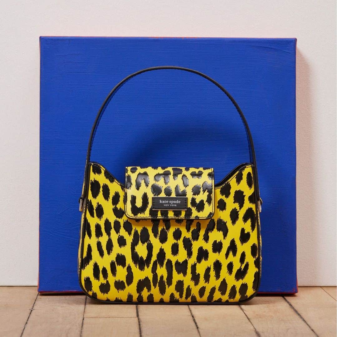 ケイト・スペードのインスタグラム：「Me-OW. Just when you think you have enough leopard… #katespadeny」