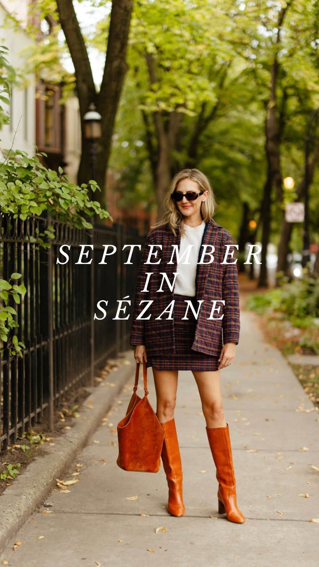 Anna Jane Wisniewskiのインスタグラム：「Get dressed with me! Turns out, a @sezane outfit just clicks every time. #sezanepartner #sezanelovers」