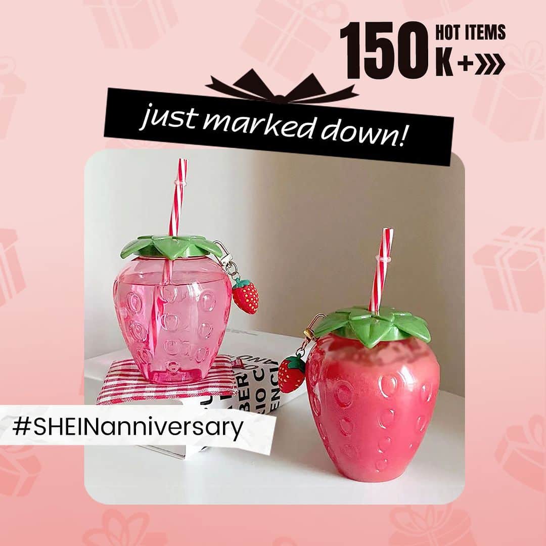 SHEINのインスタグラム：「Blow out a candle 🎂 Our #SHEINanniversary sale is happening NOW!」
