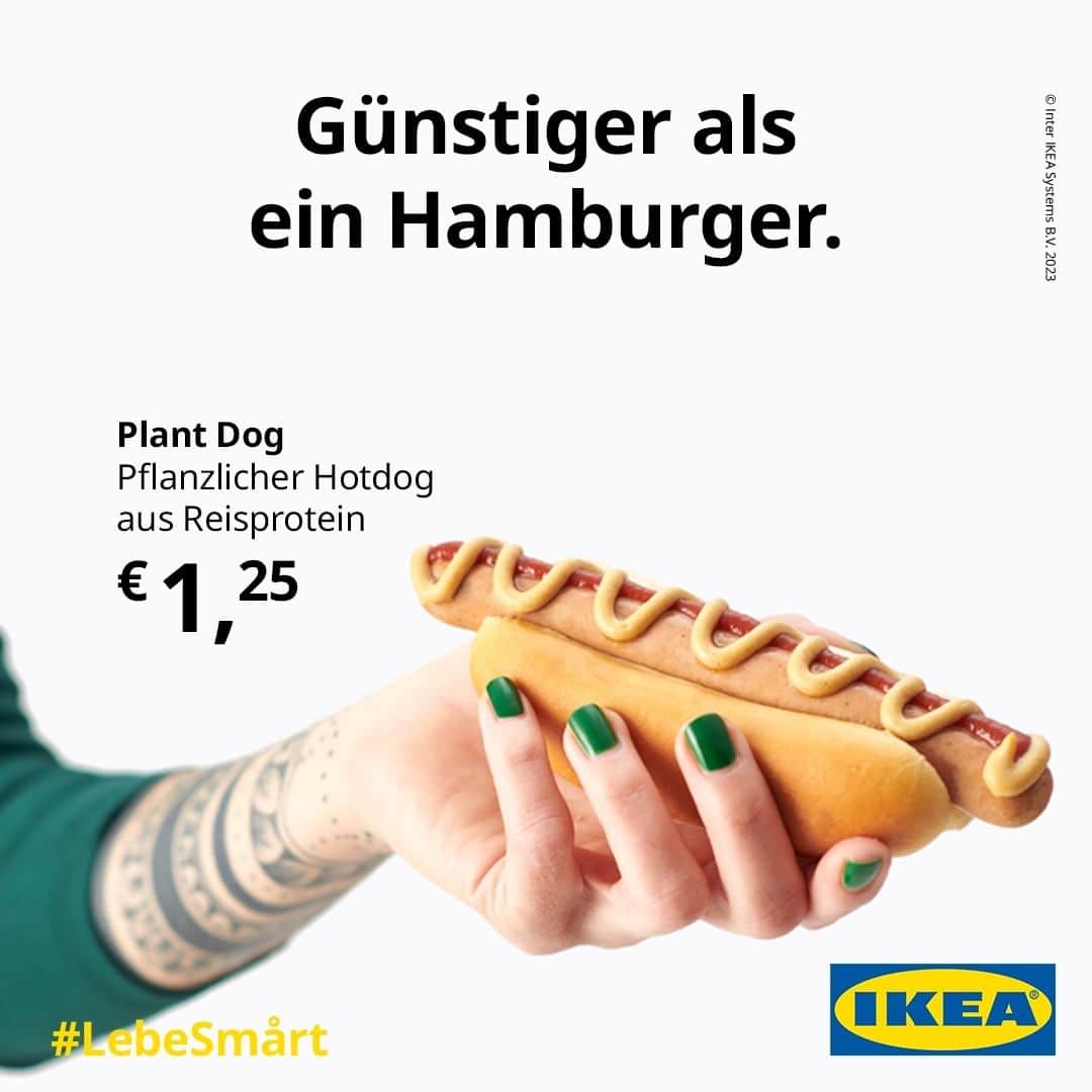 IKEA Austriaさんのインスタグラム写真 - (IKEA AustriaInstagram)「Just sayin' 🌭  #IKEA #IKEAat #warmemahlzeit #mahlzeit #burger」9月29日 22時55分 - ikeaaustria