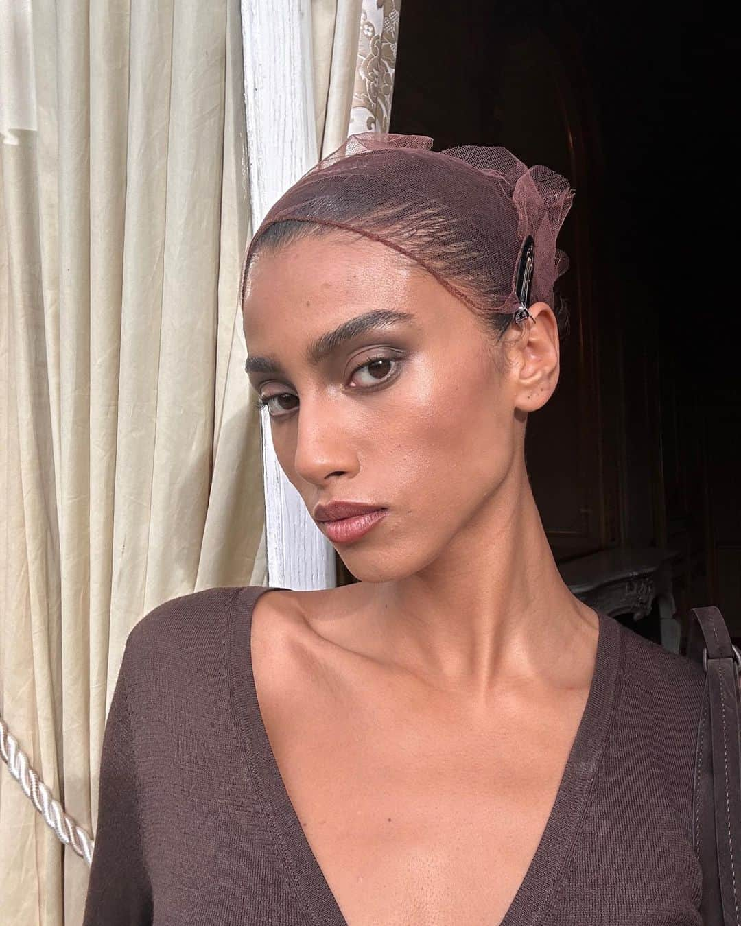 イマン・ハマンさんのインスタグラム写真 - (イマン・ハマンInstagram)「👁️ @schiaparelli SS24  A dream @danielroseberry ♥️」9月29日 22時57分 - imaanhammam