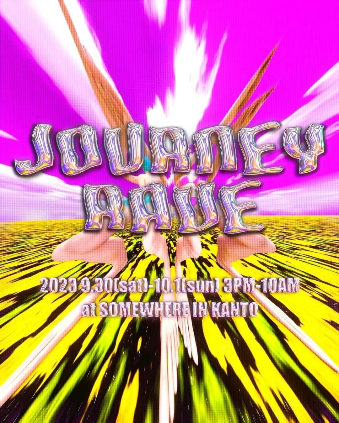 NENEのインスタグラム：「今日🌈JOURNEY RAVE🌈 遂にこの日が来た〜✨ それではのちほど会いましょう❤️」