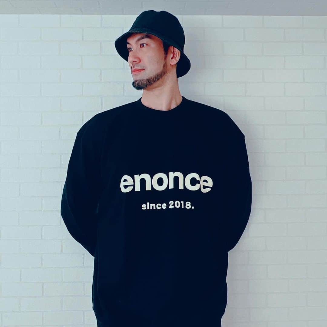 大宮宏正のインスタグラム：「@enonce_tokyo T/C LOGO スウェット秋冬新作 @fumionishimura  #秋冬  #新作 #enoncetokyo  #西村文男」