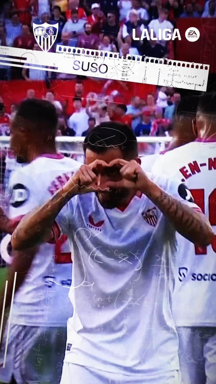 ヘスス・フェルナンデス・サエスのインスタグラム：「👨‍⚕️ Existe la precisión de cirujano y después está la de Suso Fernández 🎯⚽️  #WeareSevilla #NuncaTeRindas #LaLiga #reels」