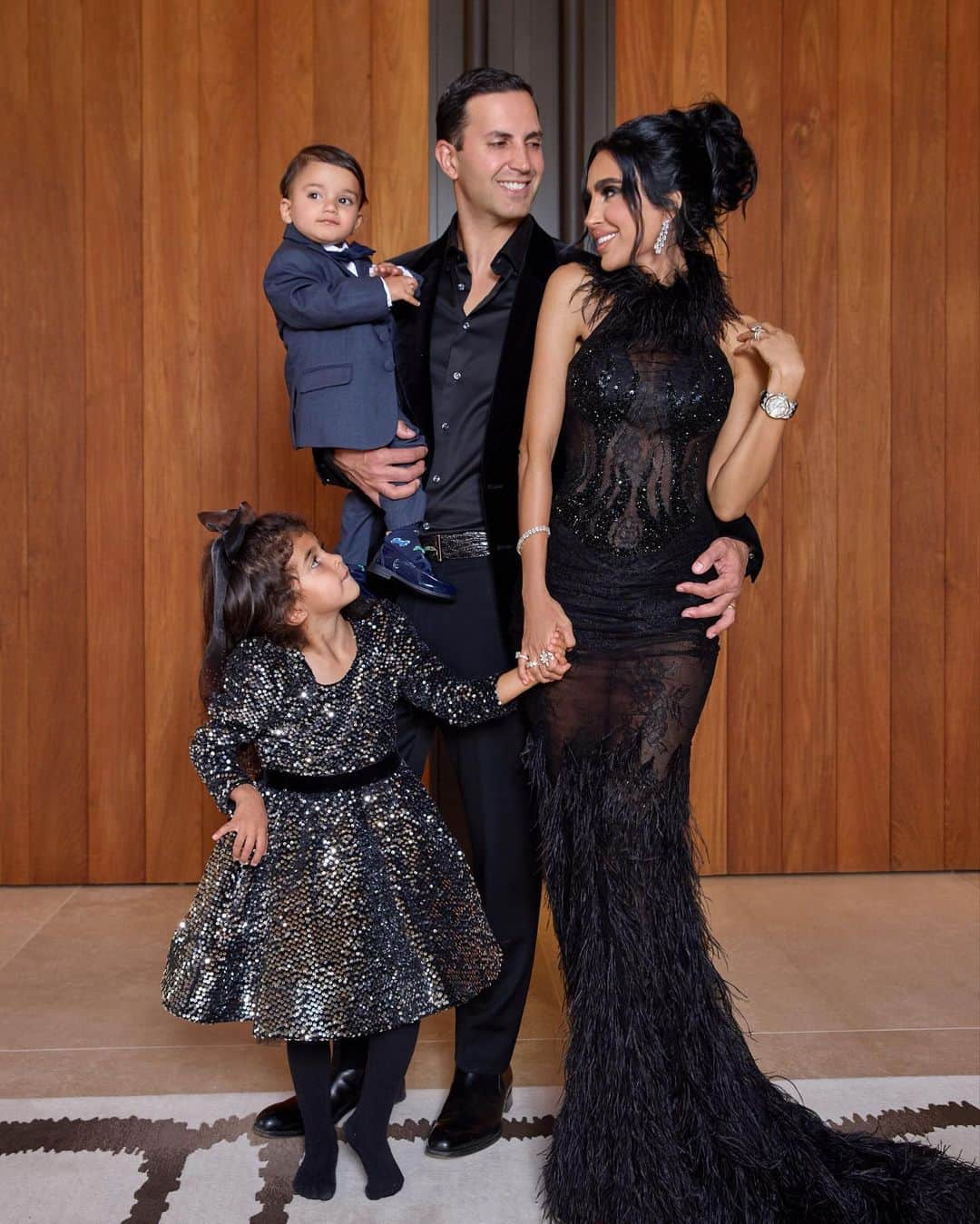 リリー・ガリーチさんのインスタグラム写真 - (リリー・ガリーチInstagram)「If you wonder why I don’t post as much, this is why ❤️ my family, my babies, my world.  👗 Alara’s dress and Kashton’s Tuxedo from @kids.atelier  📸 by @_irma_lion_  👼🏻 Babies created by me lol」9月30日 2時12分 - lillyghalichi